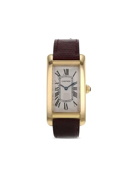 Cartier наручные часы Tank Américaine pre-owned 23 мм 1990-х годов
