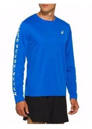 Лонгслив мужской ASICS 2011A818 401 KATAKANA LS TOP 2011A818401-1 размер 48 цвет синий