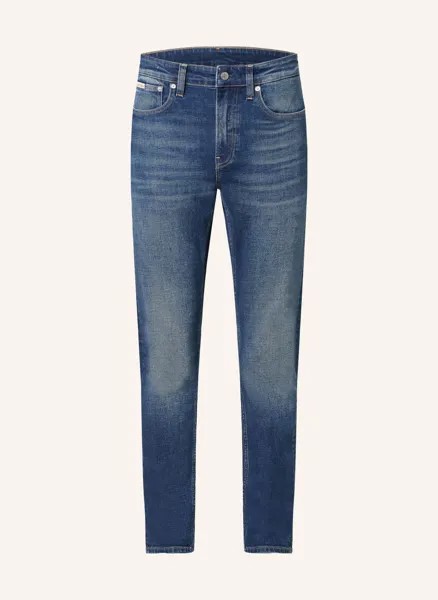 Узкие зауженные джинсы Calvin Klein Jeans, синий