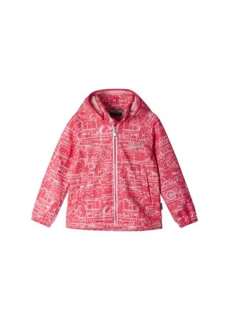 Толстовка-ветровка 2 в 1 из материала Softshell Lassie Eera Красная