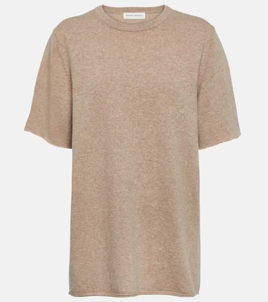 Футболка N°64 из смесового кашемира EXTREME CASHMERE, бежевый
