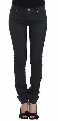 Джинсы Ermanno Scervino Зеленые узкие джинсовые брюки прямого кроя из эластичного материала W 26 Рекомендуемая розничная цена 300 долларов США