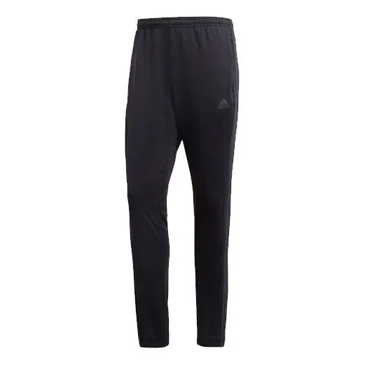 Спортивные штаны adidas Green Side Stripe Training Sports Pants Black, черный