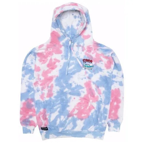 Толстовка RIPNDIP Bath Time Hoodie Pink Tie Dye / M