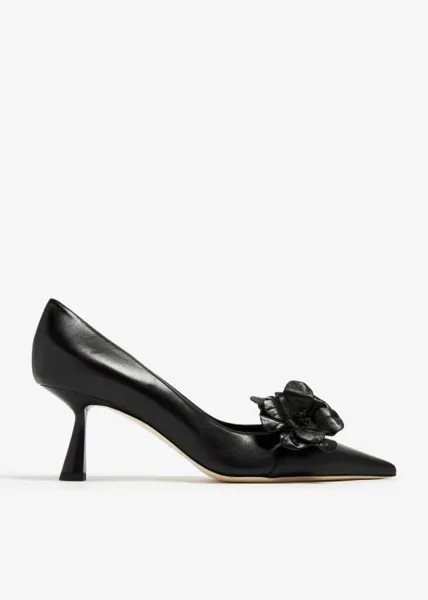 Туфли Jimmy Choo Rosalia Flowers 65, черный