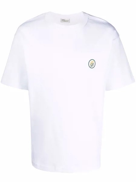 Drôle De Monsieur футболка с вышитым логотипом