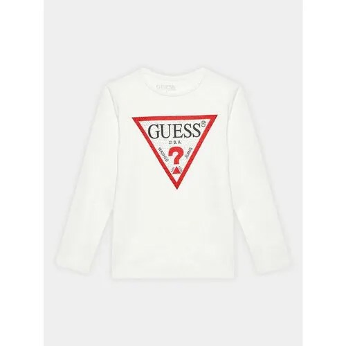 Лонгслив GUESS, размер 12Y [METY], белый