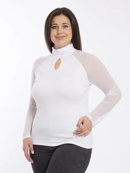 Водолазка женская Magic Lady cl033_c001 белая 44-46 RU