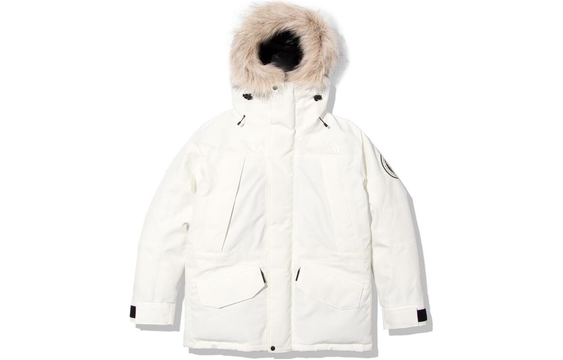 Пуховик мужской белый The North Face, белый