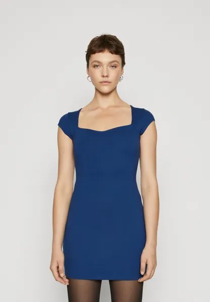 Платье из джерси Hollister Co., синее