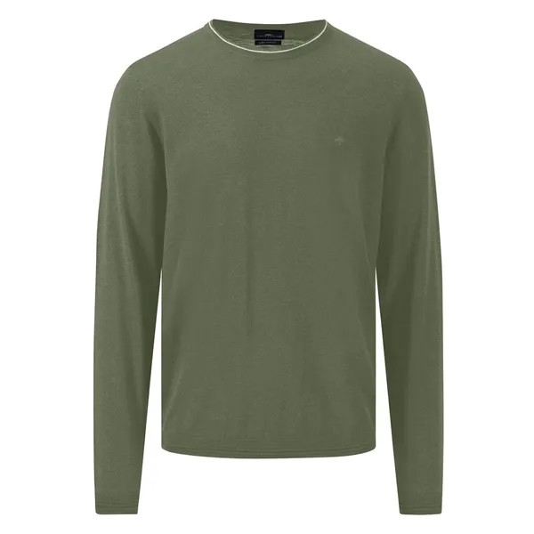 Свитер Fynch Hatton 1403700 o neck, зеленый