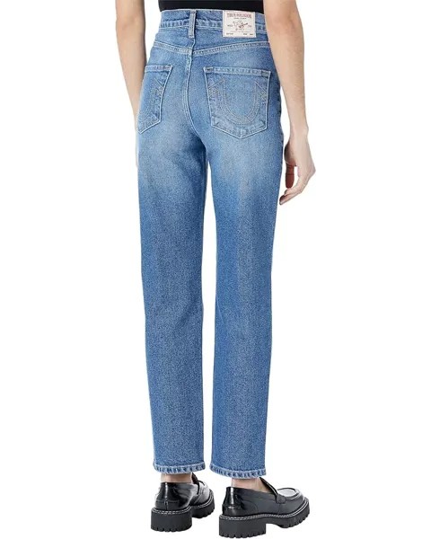 Джинсы True Religion High-Rise Mom Jeans in Medium Wash, цвет Medium Wash