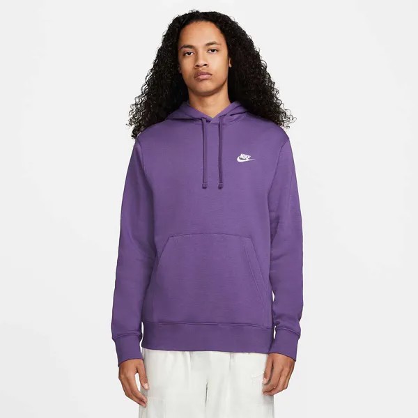 Худи NSW CLUB FLEECE HOODY Nike, цвет Mineral/Mineral/Weiß