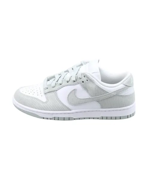 Вельветовые низкие кеды Dunk Nike, серый