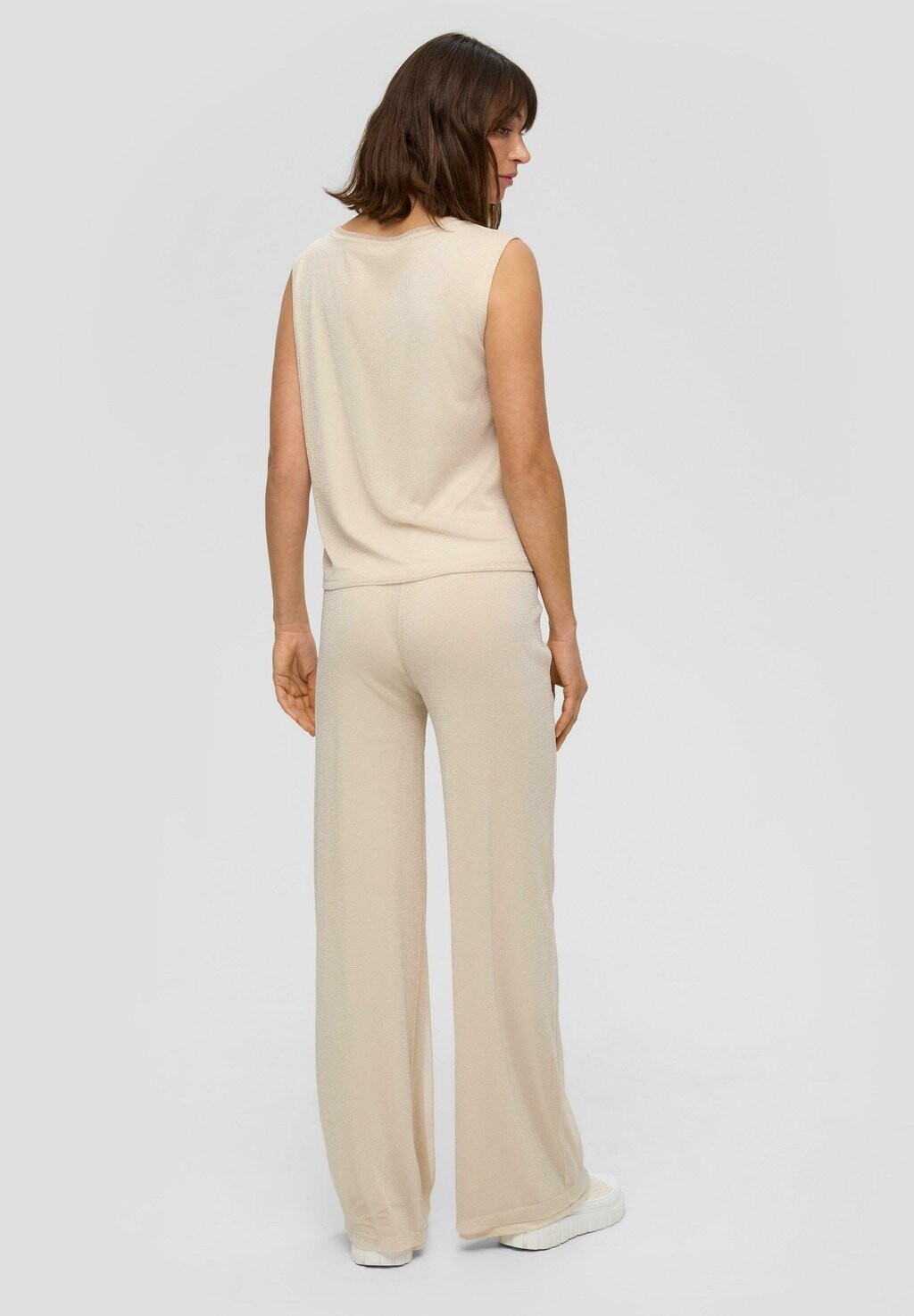 Брюки REGULAR  WIDE LEG s.Oliver, бежевый