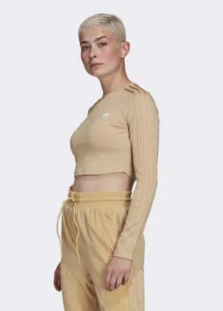 Укороченный лонгслив LOUNGEWEAR adidas Originals
