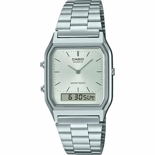 Наручные часы CASIO, серебристый