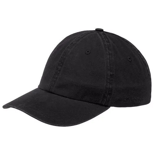 Бейсболка STETSON арт. 7711101 BASEBALL CAP COTTON (черный), размер UNI