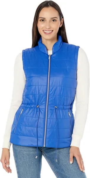 Жилет Cinch Waist Zip Pockets Calvin Klein, цвет Klein Blue
