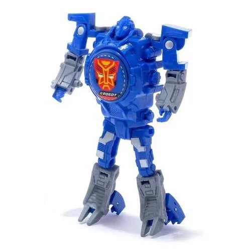 Робот-трансформер Woow Toys Часы, синий