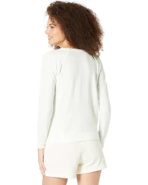 Пуловер Chaser Vacation Recycled Bliss Knit Raglan Pullover, цвет Salt