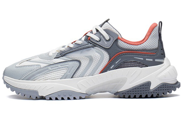 LINING Xingji Lifestyle Shoes Men Low-top Cloud White / Coin Gray / Shadow Gray