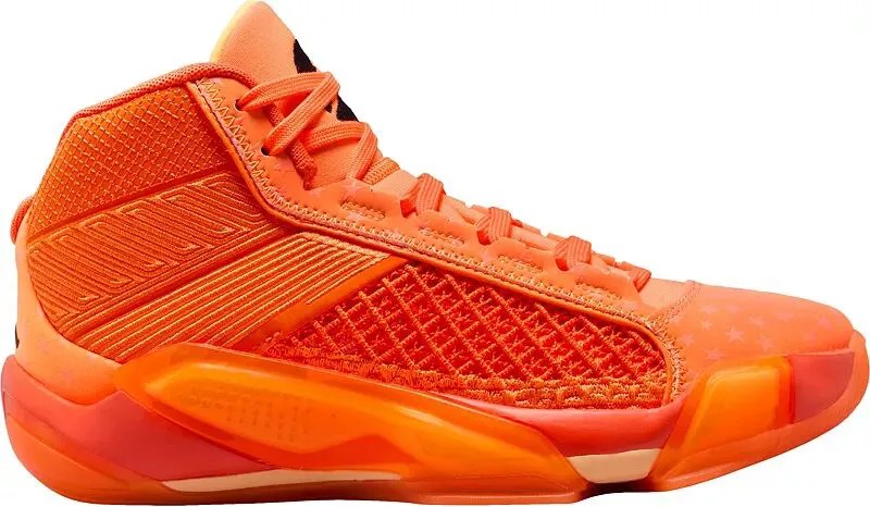 Женские баскетбольные кроссовки Air Jordan XXXVIII, черный/оранжевый