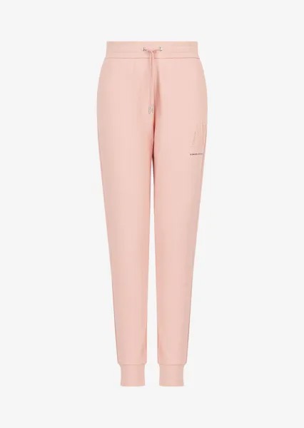 Спортивные брюки с логотипом Armani Exchange, розовый