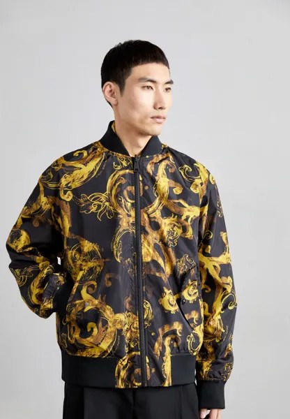 Куртка-бомбер REVERSIBLE COUTURE Versace Jeans Couture, черный