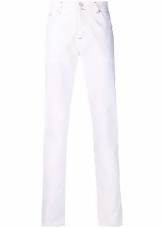 Kiton прямые джинсы средней посадки