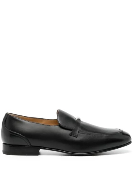 Лоферы с логотипом Bally, черный