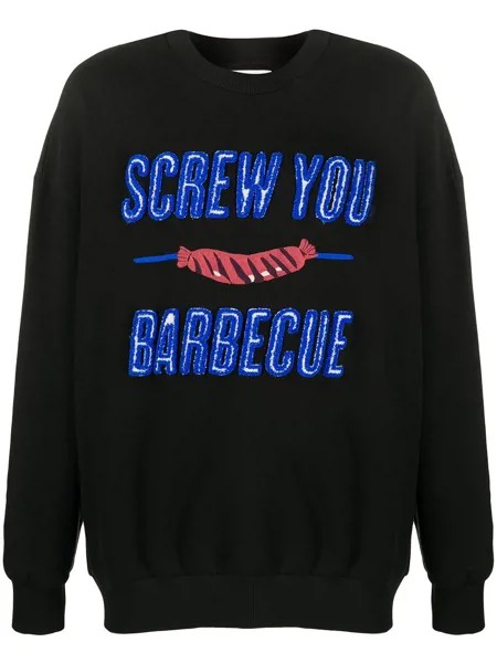 HENRIK VIBSKOV толстовка Screw U BBQ