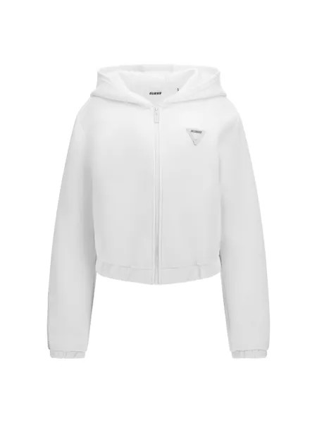 Худи на молнии Guess, белый