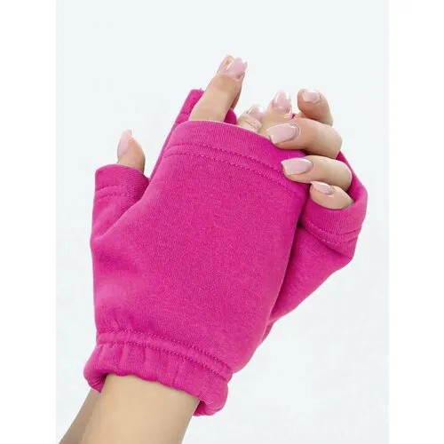 Митенки HIGH TEMP, размер ONE SIZE, фуксия