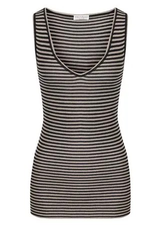 Майка из вискозы Brunello Cucinelli