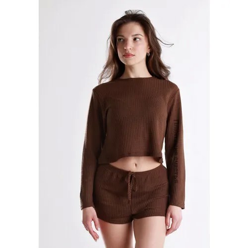 Пижама Sexy Lingerie, размер L, коричневый
