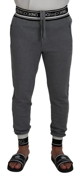 Брюки DOLCE - GABBANA Серые хлопковые мужские брюки-джоггеры IT46/W32/S Рекомендуемая розничная цена 670 долларов США
