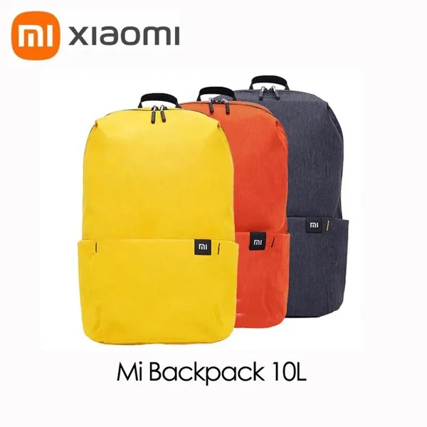 Оригинальный Xiaomi Mi Рюкзак 10L Водонепроницаемый Красочный Ежедневный Досуг Городской Унисекс Спортивный Рюкзак Для Путешествий