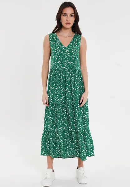 Летнее платье Threadbare, зеленый