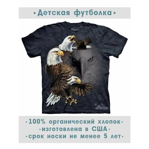 Футболка The Mountain, размер S-Y, серый