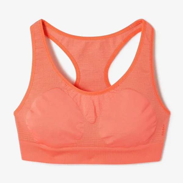 Укороченный топ Decathlon First Sport средней поддержки Kalenji, розовый