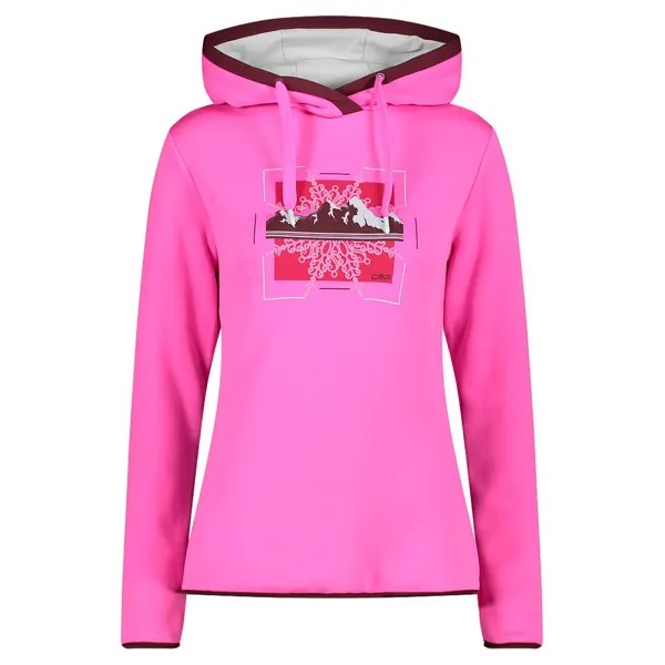 Худи CMP 31E1866 Fix Hood, фиолетовый