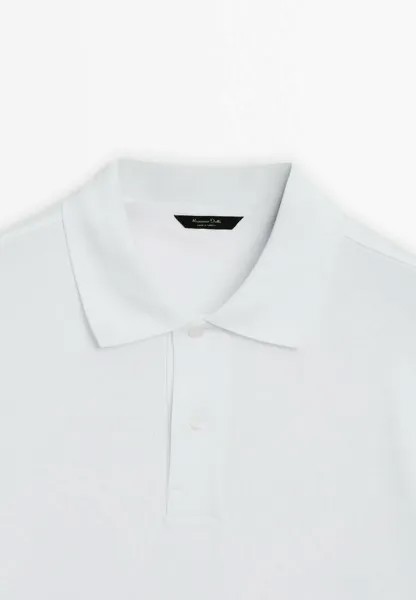 Поло Massimo Dutti, белый