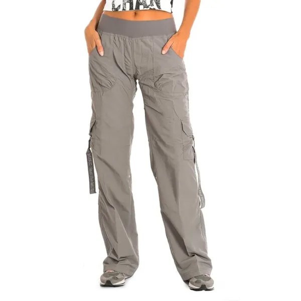 Длинные непромокаемые спортивные брюки женские z1b00109 Zumba, серый