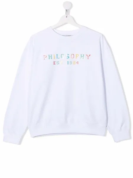 Philosophy Di Lorenzo Serafini Kids толстовка с логотипом