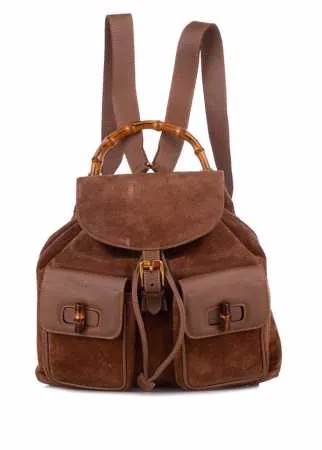 Gucci Pre-Owned рюкзак Bamboo с кулиской