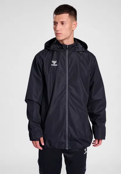 Дождевик/водоотталкивающая куртка ESSENTIAL ALLWEATHER Hummel, цвет black