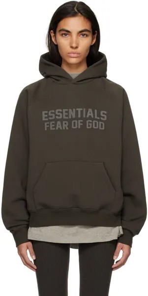 Серый худи реглан Essentials