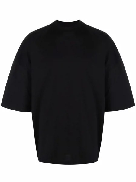 Jil Sander футболка с приспущенными плечами