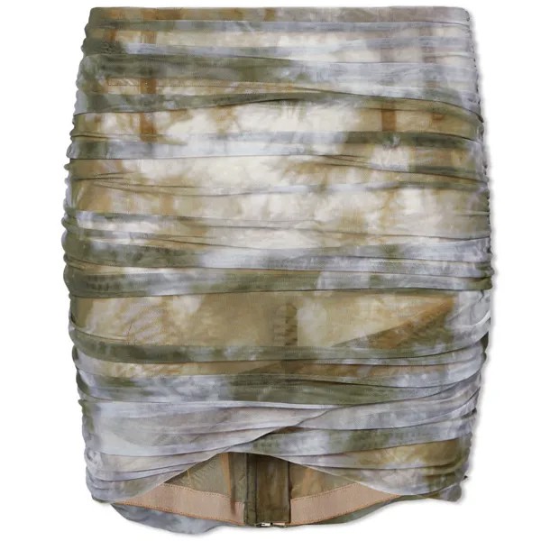 Юбка Off-White Tie Dye Draped Mini Skirt